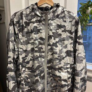 Michael Kors Camouflage Foil Print Jacket